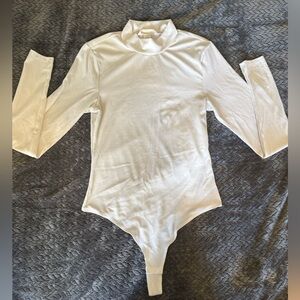 White One Piece Bodysuit